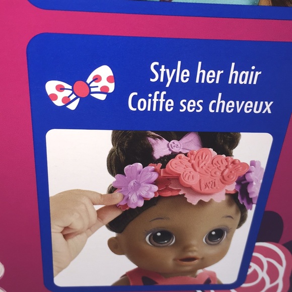 Baby Alive Step N Style Baby Doll Blonde with Growing Hair Interactive … - Picture 14 of 16